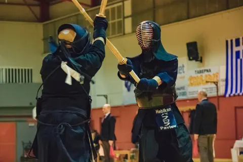 Атака. 17-й Thessaloniki Kendo Cup