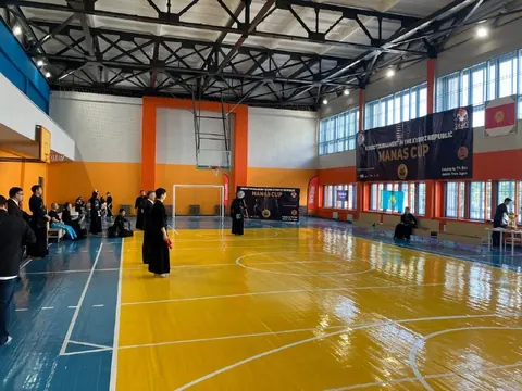Площадка турнира Manas Cup